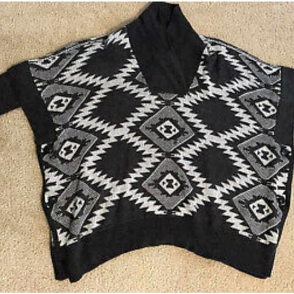 RD Style Sweaters - RD Style Women's Stitch Fix Oversized Pullover Poncho Sweater Grey